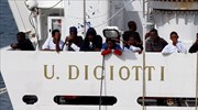Συνεχίζεται η πολιτική διαμάχη για τους μετανάστες του «Diciotti»