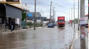 Σοβαρά προβλήματα από τη νεροποντή στην Πάτρα