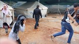 Διαμαρτυρία προσφύγων στη Μαλακάσα