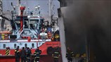 Φωτιά στο πλοίο «Ελευθέριος Βενιζέλος»
