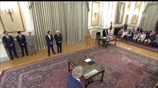 Ορκωμοσία νέων μελών της κυβέρνησης