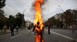 Διαδήλωση κατά του Πούτιν στο Κίεβο