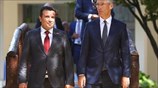 Ισχυρό μήνυμα Στόλτενμπεργκ στα Σκόπια