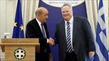 Ελλάδα: Συνάντηση Λε Ντριάν με Τσίπρα και Κοτζιά
