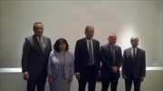 Πενταμερής Σταθάκη με ομολόγους ΗΠΑ, Ισραήλ, Βουλγαρίας, Σερβίας για ενεργειακά project