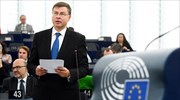 Ντομπρόβσκις: Δεν αποκλείω η ελληνική οικονομία να μας αιφνιδιάσει ευχάριστα