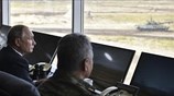 Ο Βλαντιμίρ Πούτιν στην άσκηση Vostok 2018
