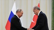 Πούτιν - Ερντογάν: Η συνεργασία Ρωσίας - Τουρκίας θα είναι ελπίδα για την περιοχή