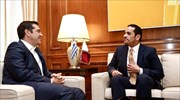 Οι επενδύσεις στο «μενού» της συνάντησης Αλ. Τσίπρα - αν. πρωθυπουργού του Κατάρ