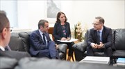 Σκοπιανό και περιφερειακές εξελίξεις στη συνάντηση Κυρ. Μητσοτάκη - Χ. Μάας