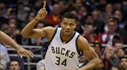 ESPN: Στην 4η θέση των κορυφαίων ο Giannis