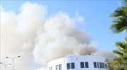 Ηράκλειο: Έσβησε η φωτιά στο Πανεπιστήμιο, αρχίζει η καταγραφή ζημιών