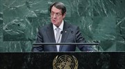 Ν. Αναστασιάδης: Συνέχιση των συνομιλίων με βάση το «πλαίσιο Γκουτέρες»