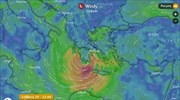 LIVE: Η επέλαση του μεσογειακού κυκλώνα
