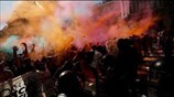 Καταλονία: Επεισόδια μεταξύ αυτονομιστών και αστυνομίας