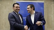 Tsipras call to Zaev; opposition refers to Greek govt as a 