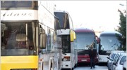 Τροχαίο ατύχημα με τουριστικό λεωφορείο στη Λέσβο