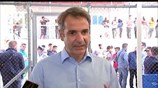 Ο Κυρ.Μητσοτάκης στο ΚΥΤ προσφύγων στη Σάμο