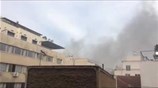 Πυρκαγιά σε κτήριο στο κέντρο της Αθήνας