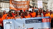Γαλλία: Διαδηλώσεις υπέρ της διάσωσης μεταναστών στη Μεσόγειο