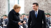 Μέρκελ σε Ζάεφ: Ευκαιρία για ιστορική συνεννόηση η Συμφωνία των Πρεσπών