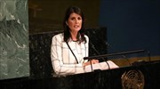 Παραιτείται η πρέσβειρα των ΗΠΑ στον ΟΗΕ, Νίκι Χέιλι