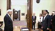 Ορκίστηκε ο Αλ. Τσίπρας ως υπουργός Εξωτερικών