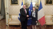 Επαφές Π. Καμμένου με τη Γαλλίδα υπουργό Άμυνας