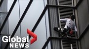 Ο Γάλλος «Spiderman» κατακτά ουρανοξύστη του Λονδίνου