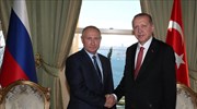 Συνάντηση Πούτιν - Ερντογάν εν όψει της τετραμερούς για τη Συρία