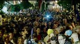 Διαδήλωση κατά Όρμπαν και υπέρ του πανεπιστημίου που στηρίζει ο Σόρος
