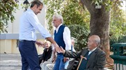 Στο Μοσχάτο ο Κυρ. Μητσοτάκης
