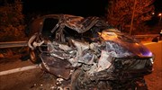 Θεσσαλονίκη: Νεκρός 4χρονος και 27 τραυματίες σε τροχαίο με πρόσφυγες