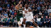 ΝΒΑ: «Άγγιξε» το triple double ο Giannis