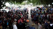 ΗΠΑ: 1.500 μετανάστες του καραβανιού έφθασαν στα αμερικανικά σύνορα
