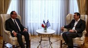 Tsipras says former French president Hollande a 