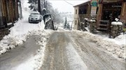 Ποιες περιοχές ντύθηκαν στα λευκά- πού χρειάζονται αντιολισθητικές αλυσίδες