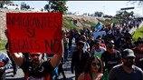 Ένταση στα σύνορα ΗΠΑ-Μεξικό λόγω της παρουσίας μεταναστών