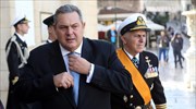 Π. Καμμένος: Να στέλνουμε καθημερινά το μήνυμα ότι η εθνική κυριαρχία μας είναι αδιαπραγμάτευτη