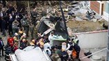 Συντριβή στρατιωτικού ελικοπτέρου σε συνοικία της Κωνσταντινούπολης