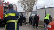 Μενίδι: Ένας νεκρός από φωτιά σε κοντέινερ κοντά στο στρατόπεδο Καποτά