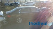 Θεσσαλονίκη: Καραμπόλα χωρίς τραυματισμούς στην Περιφερειακή Οδό