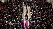 ΗΠΑ: Το τελευταίο αντίο στον Τζορτζ Μπους