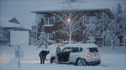 ΗΠΑ: Ένας νεκρός από τις χιονοθύελλες