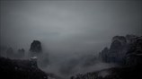Χιονόπτωση στα Μετέωρα