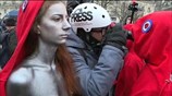 Κίτρινα Γιλέκα, πέμπτη πράξη: Μειωμένη συμμετοχή με τα ίδια αιτήματα
