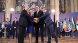Δηλώσεις μετά την ολοκλήρωση των εργασιών της Συνόδου Ελλάδας-Σερβίας-Βουλγαρίας-Ρουμανίας