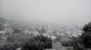 Χριστούγεννα με κρύο και χιόνια στα ορεινά