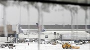 ΗΠΑ: Η κακοκαιρία καθήλωσε αεροπλάνα