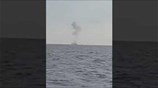 Δευτερόλεπτα μετά την έκρηξη στο φορτηγό πλοίο «Athlos»
